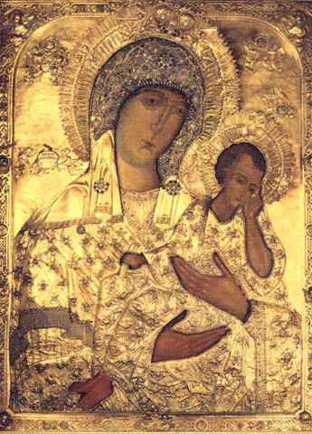 Старорусская Пресвятая Богородица, 15x20 см, арт А3496