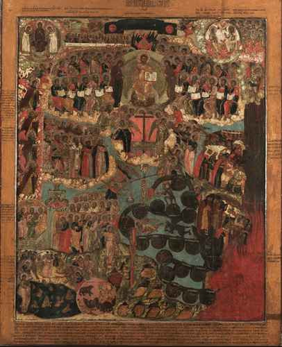 Страшный суд, ок.1650, 15x20 см, арт А891