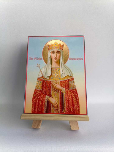 Святая Елена Сербская, 15x20 см, арт А249