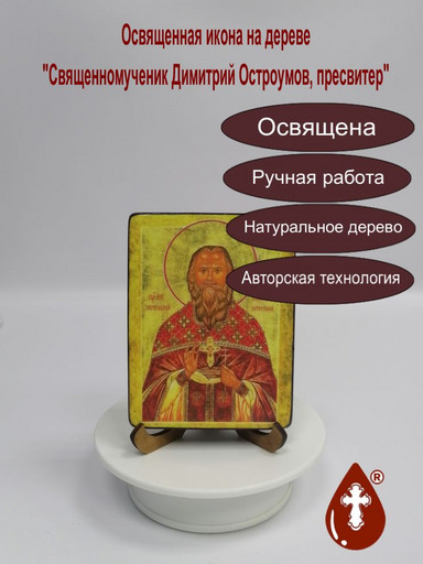 Священномученик Димитрий Остроумов, пресвитер, арт В1399