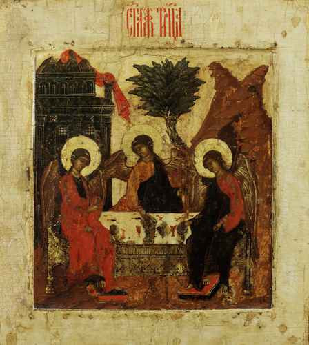 Святая Троица, ок.1620, 12x16x3 см, арт А1075