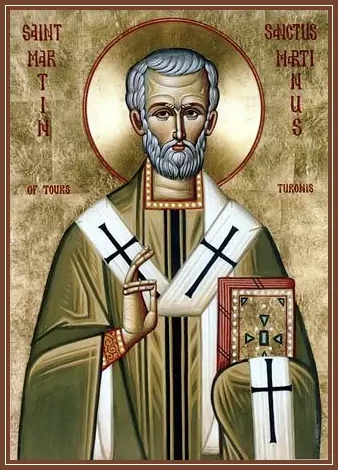 Святитель Мартин Милостивый, епископ Турский, арт В3026