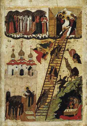 Святой Иоанн Лествичник, 16 век, 9x12x3 см, арт А810