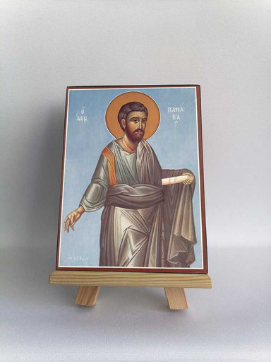 Святой Варнава, 9x12x3 см, арт Б0274