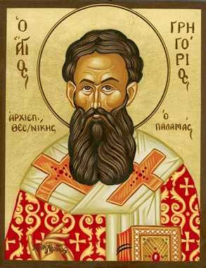 Святитель Григорий Палама, архиепископ Солунский (Фессалоникийский), арт В4290