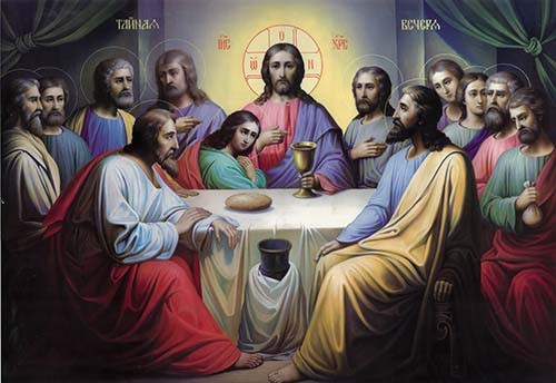 Тайная Вечеря, 30x40x4 см, арт Ик24962