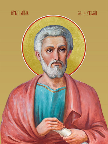 Матфей, евангелист, 30x40x4 см, арт И12361
