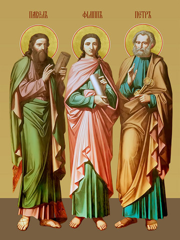 Святые апостолы, 15х20 см, арт И7554