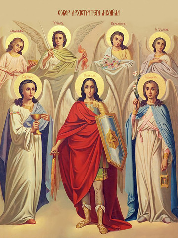 Собор Архангела Михаила, 30x40x4 см, арт И12477