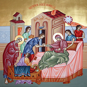 Рождество Пресвятой Богородицы, 25х28 см, арт И18750