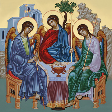 Святая Троица, 25х28 см, арт И18764