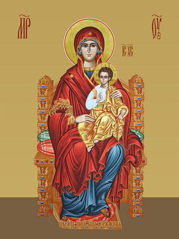 Державная икона божьей матери, 40х60 см, арт И15784