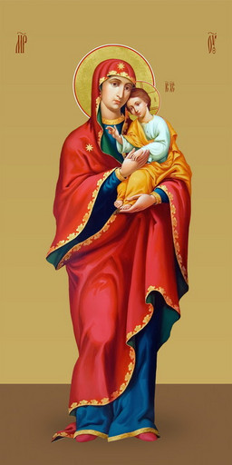 Пресвятая Богородица, 50х100 см, арт И7216-2