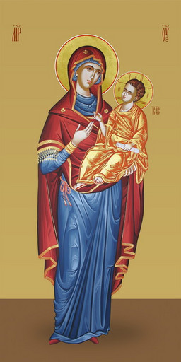 Пресвятая Богородица, 25х52 см, арт И7218