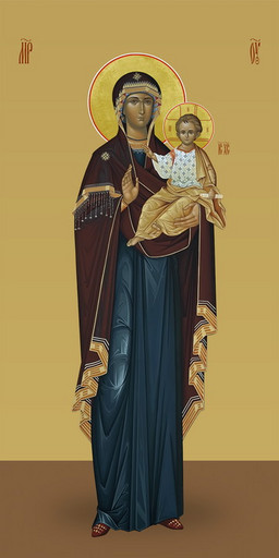 Пресвятая Богородица, 50х100 см, арт И7220-2