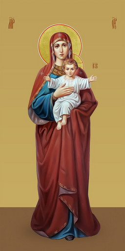 Пресвятая Богородица, 25х52 см, арт И7223