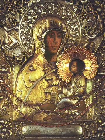 Молченская икона божьей матери, 15х20 см, арт И7851