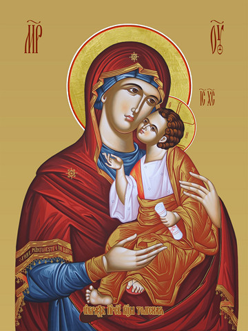 Толгская икона божьей матери, 25х34 см, арт И11234