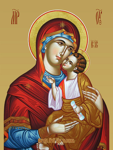 Толгская икона божьей матери, 50х75 см, арт И17692