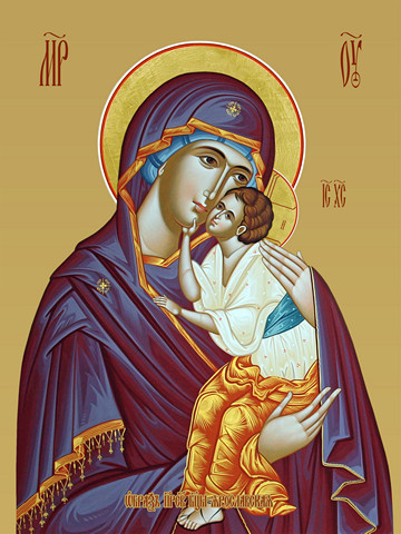 Ярославская икона божьей матери, 15х20 см, арт И8061