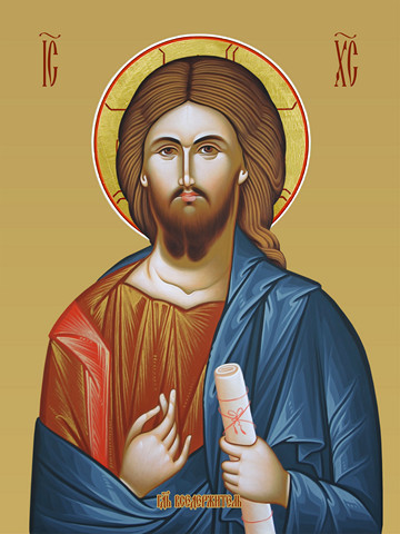 Господь Вседержитель, 30x40x4 см, арт И12945