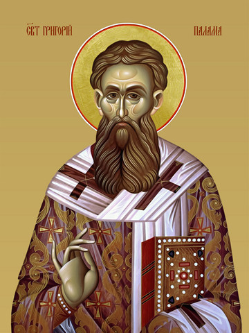 Григорий Палама, святитель, 12x16x3 см, арт И8281