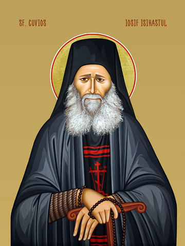 Иосиф Исихаст / Sf. Iosif Isihastul, 12x16x3 см, арт И8369
