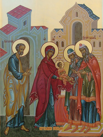 Обрезание Господне, 30x40x4 см, арт И13560