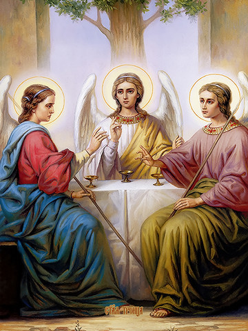 Святая Троица, 25х34 см, арт И11962