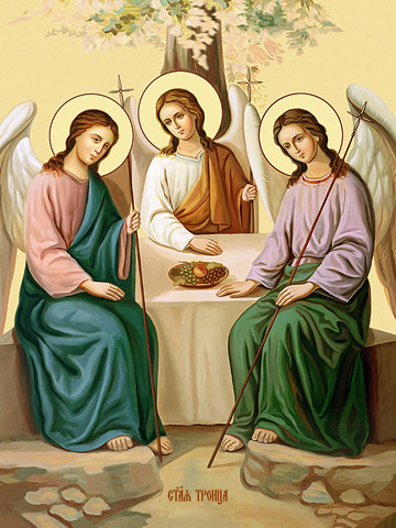 Святая Троица, 25х34 см, арт И11964