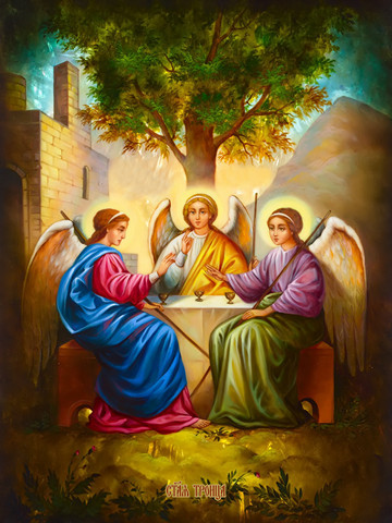 Святая Троица, 25х34 см, арт И11965