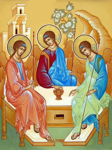 Святая Троица, 25х34 см, арт И11968