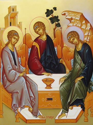 Святая Троица, 25х34 см, арт И11969