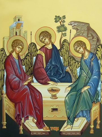 Святая Троица, 25х34 см, арт И11972