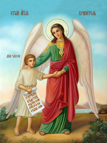 Ангел-Хранитель, 30x40x4 см, арт И13655