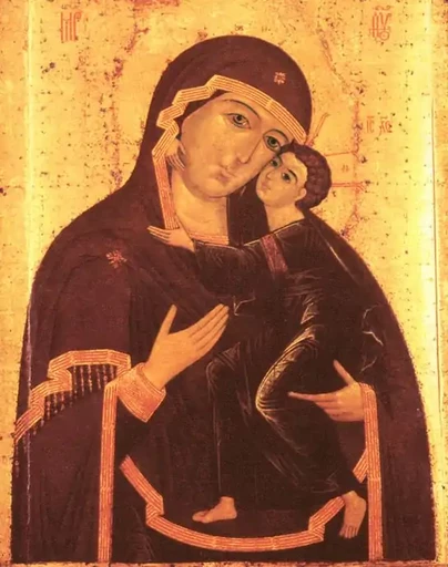Толгская Богородица, 15x20 см, арт А6920