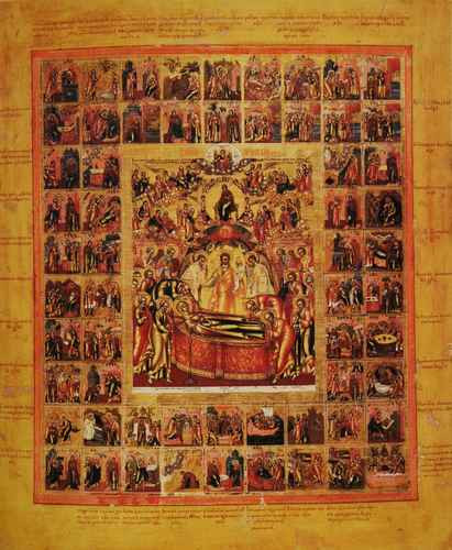 Успение, 15x20 см, арт А581