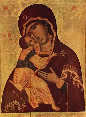 Богоматерь Владимирская, 15x20 см, арт А6016