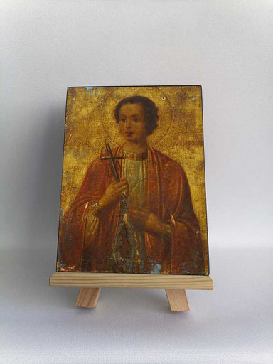 Вонифатий Тарсийский Римский, 7,5x10x1,8 см, арт Б0227
