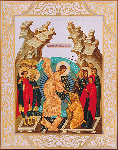 Воскресение Христово, 30x40x4 см, арт Ик23773