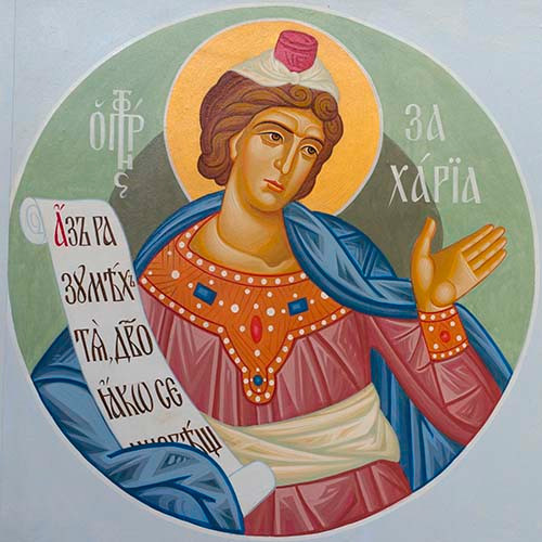 Захария, пророк, 30x40x4 см, арт Ик24006