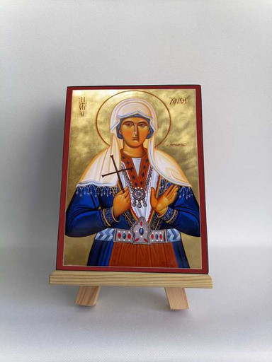 Злата (Хриса, Хрисия) Могленская, 12x16x3 см, арт А217