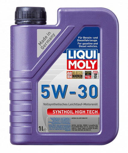 Масло моторное Liqui Moly Synthoil High Tech 5/30 API SM/CF