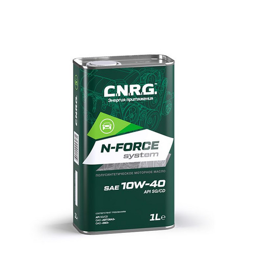 Масло моторное C.N.R.G. N-Force System 10/40 API SG/CD