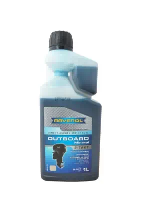 Масло Ravenol Outboard 2T Mineral с дозатором минеральное 1л