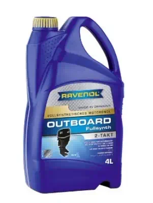 Масло Ravenol Outboardoel 2T Fullsynth синтетическое 4л