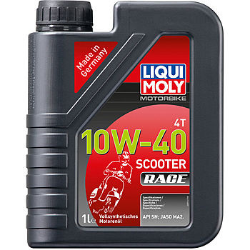 Масло моторное Liqui Moly Motorbike 4T Scooter Race 10/40 API SN Plus