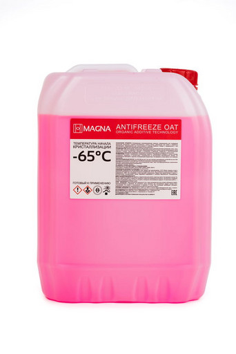 Антифриз MAGNA OAT Standard Engine Coolant G-12 Red -65