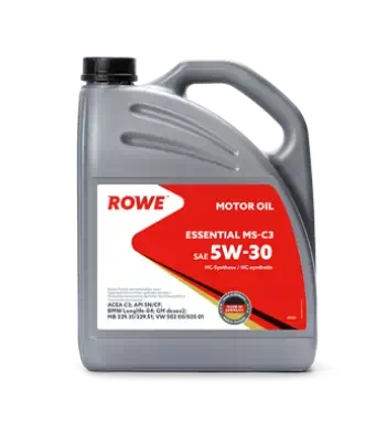 Масло моторное ROWE ESSENTIAL MS-C3 5W-30 SN/CF, C3 синтетическое 5л