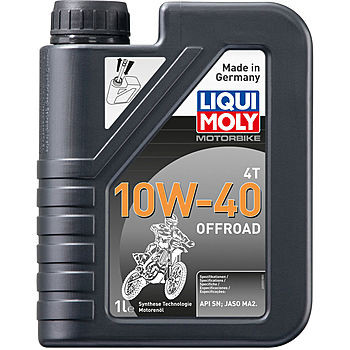 Масло моторное Liqui Moly Motorbike 4T Offroad 10/40 API SN Plus